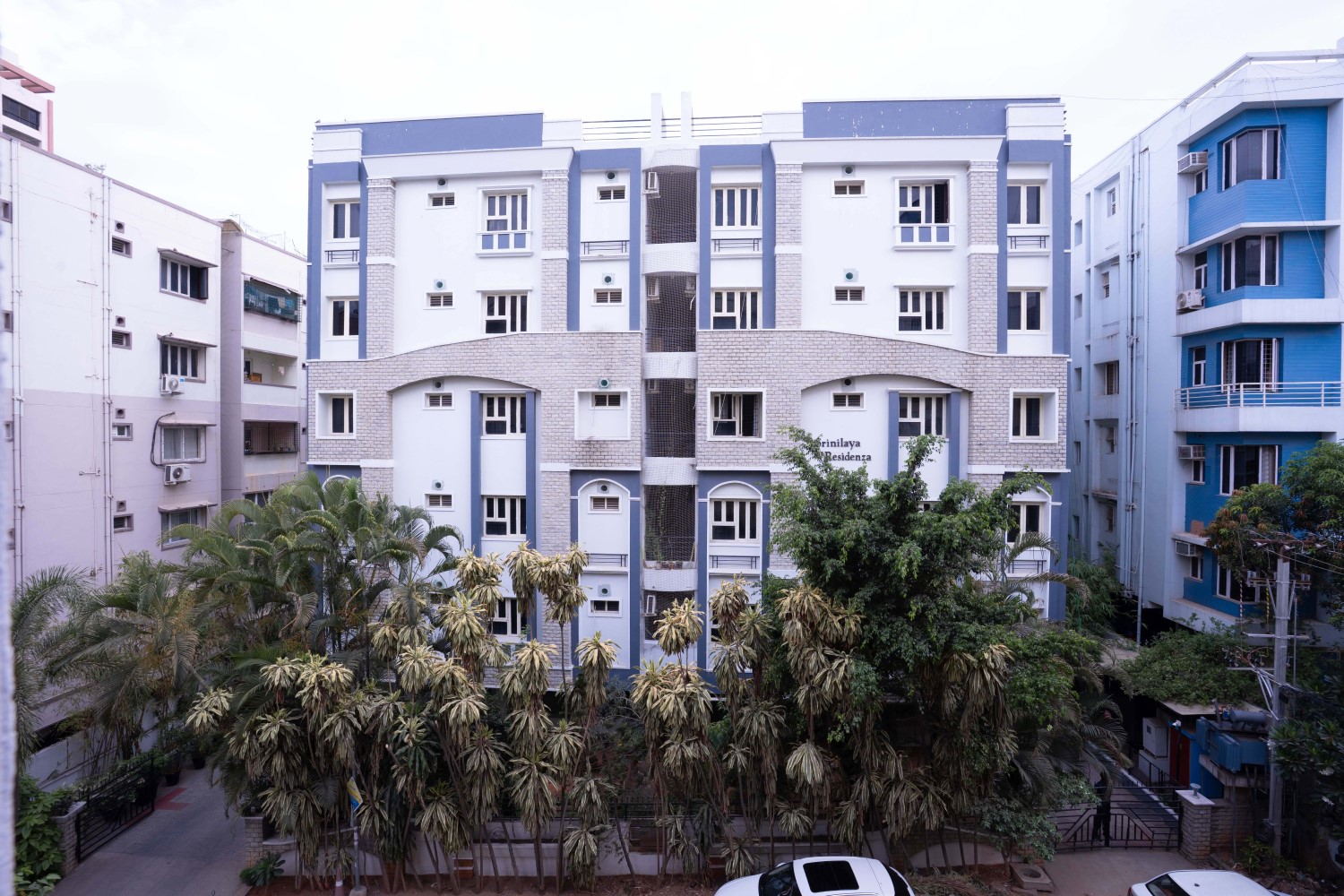 AtHome Apartment Hotel building exterior, Kondapur Hyderabad